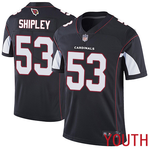 Arizona Cardinals Limited Black Youth A.Q. Shipley Alternate Jersey NFL Football 53 Vapor Untouchable